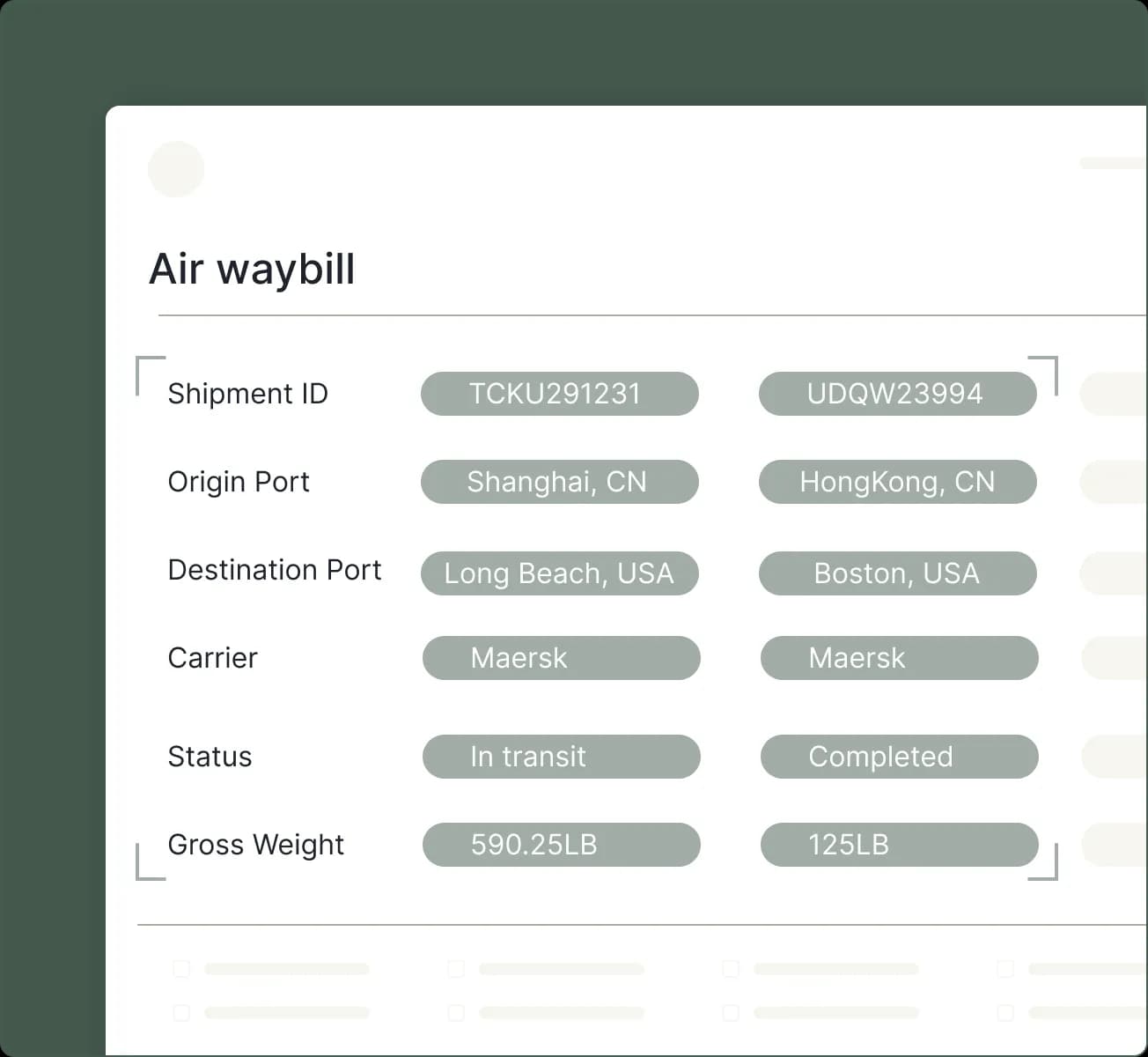 Logistics illustration